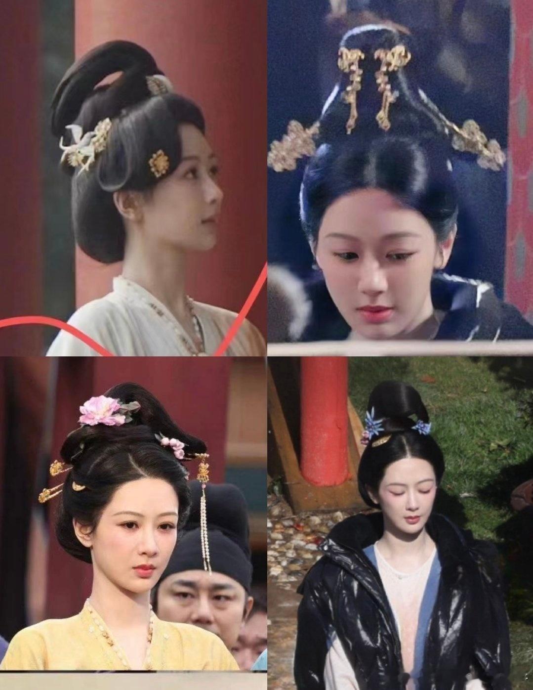 花旦们的唐装女主造型，谁最符合你的审美杨紫《国色芳华》赵露思《珠帘玉幕》田曦薇《