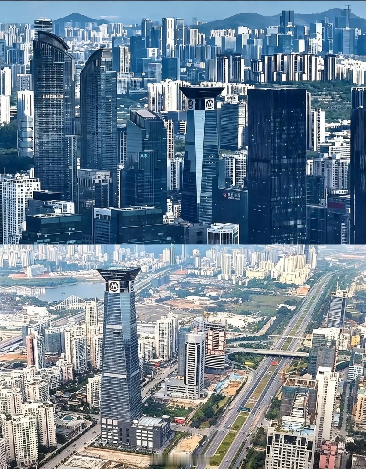 深圳是全世界摩天大楼第二多的城市，香港第一。≥150米 香港：569栋​ 深圳：