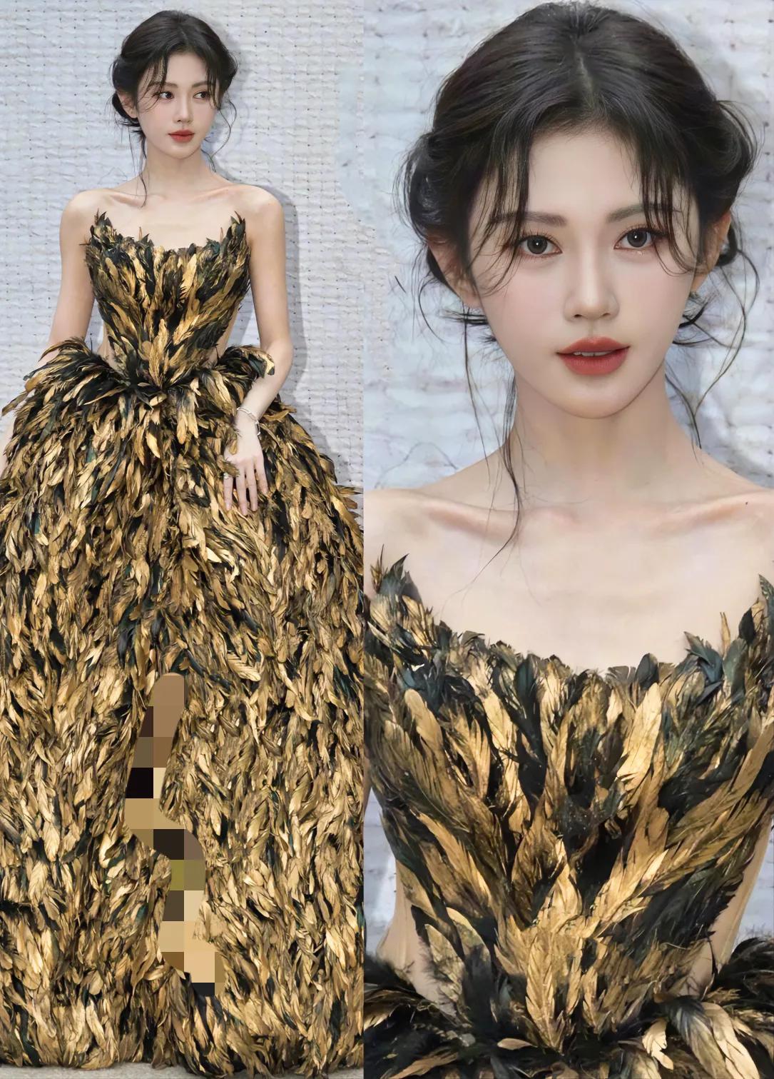 我不是粉丝，但我觉得还是看的出是鞠婧祎的，网友说还以为是张予曦 