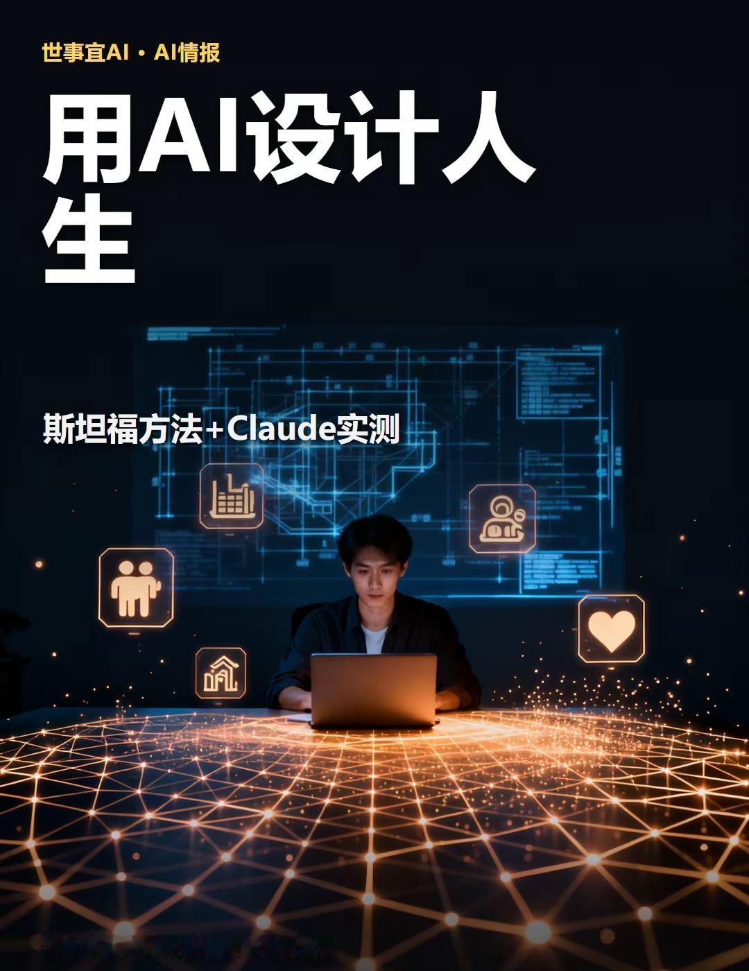 天天用AI聊天？用它规划人生更值。很多人拿Claude聊天、写代码，但有个玩法更