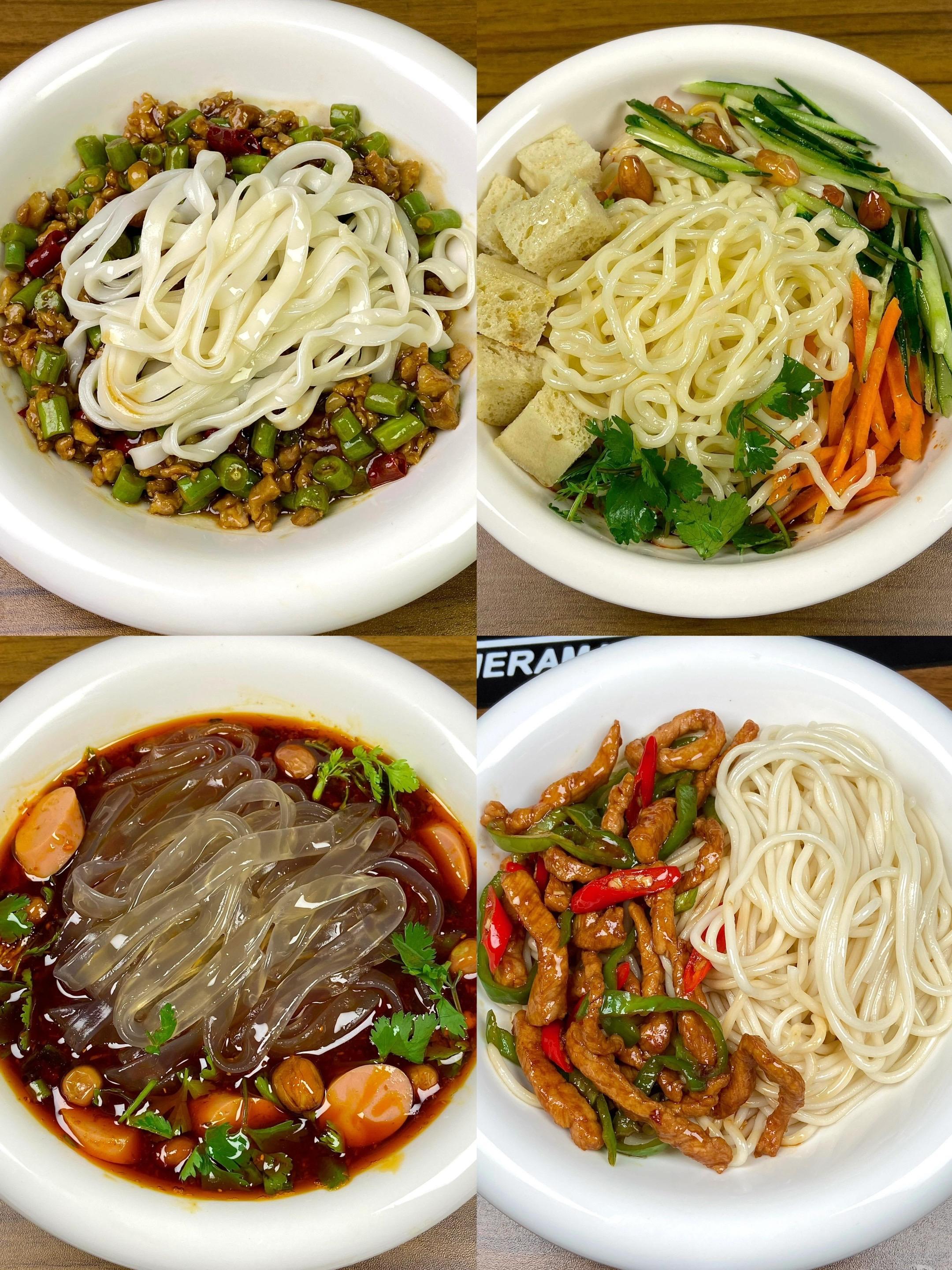 一个月不重样的4种面条做法，最后一种好吃到转圈圈