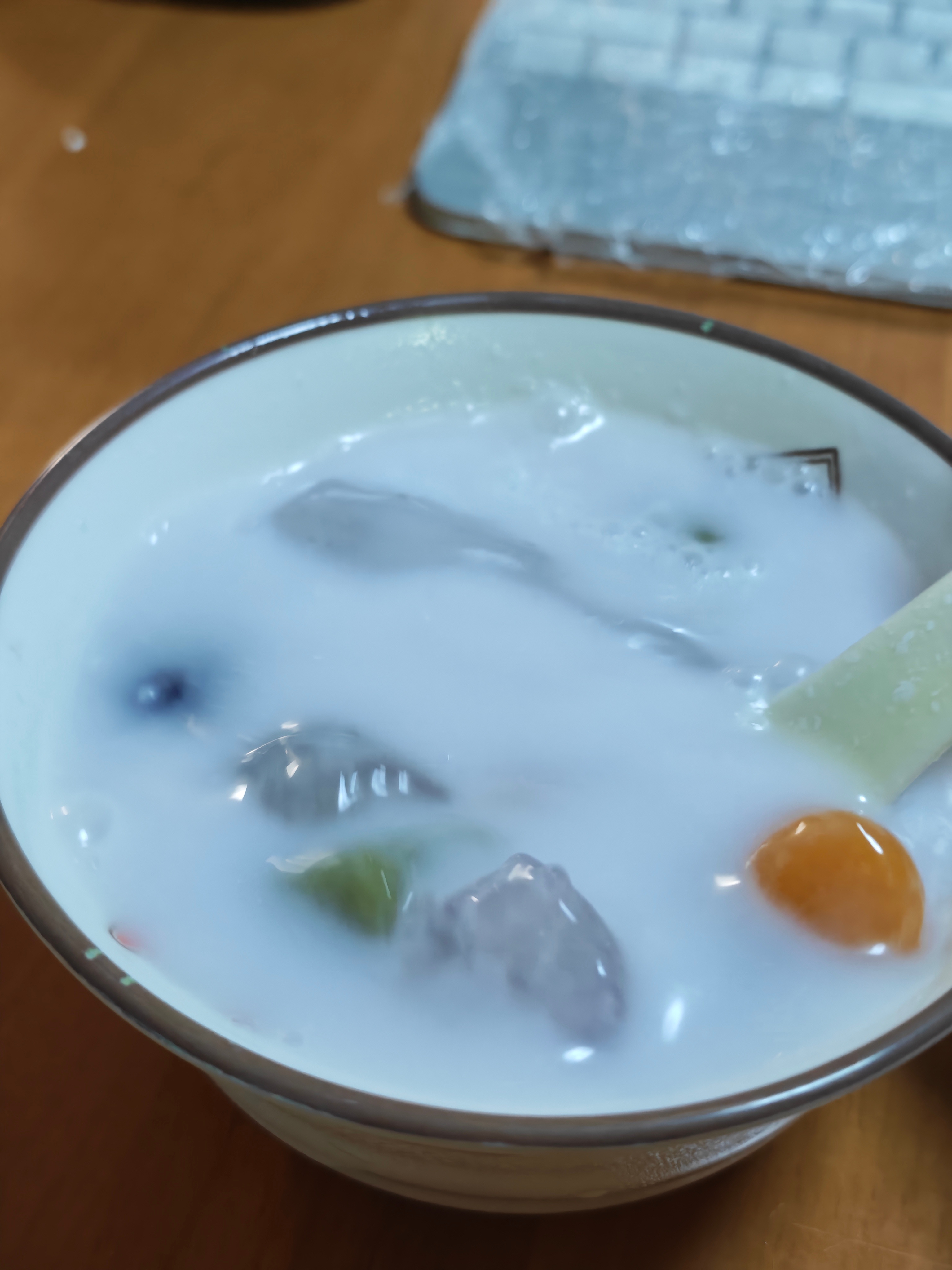 今天lp做了芋圆  好吃好吃 