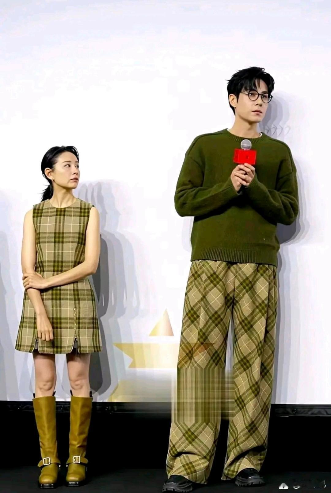 胡一天太高了，董洁看懵逼了 ​​​