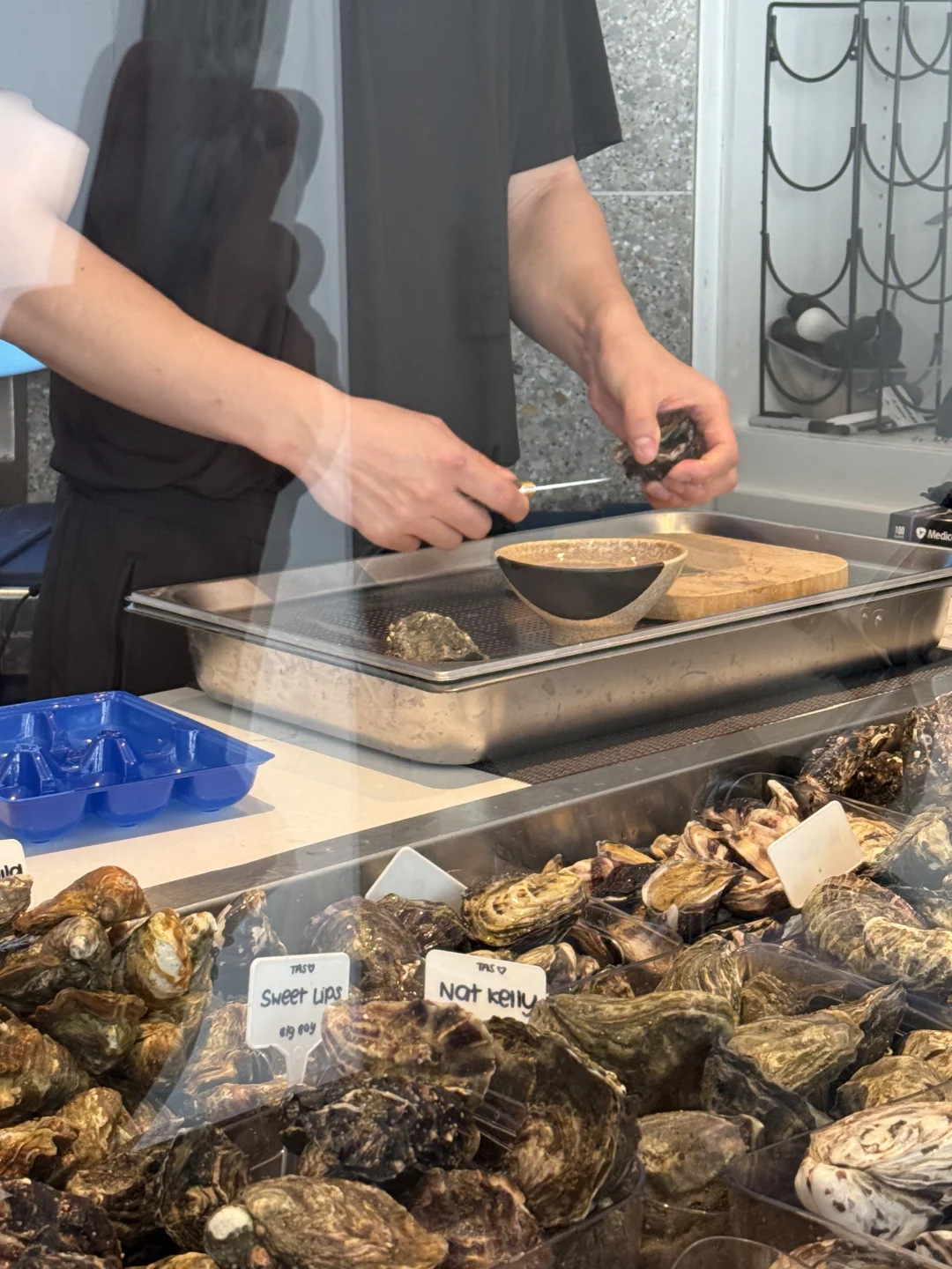 墨尔本唐人街现开生蚝🦪实现生蚝自由！