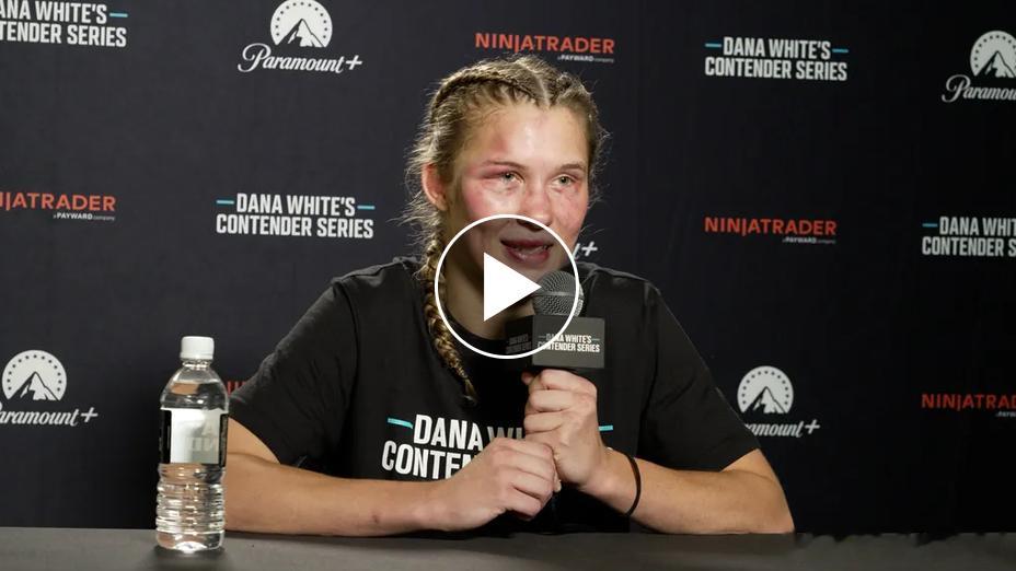UFC 尽管已签约UFC，斯米拉·桑德尔（Smilla Sundell）仍打算稳
