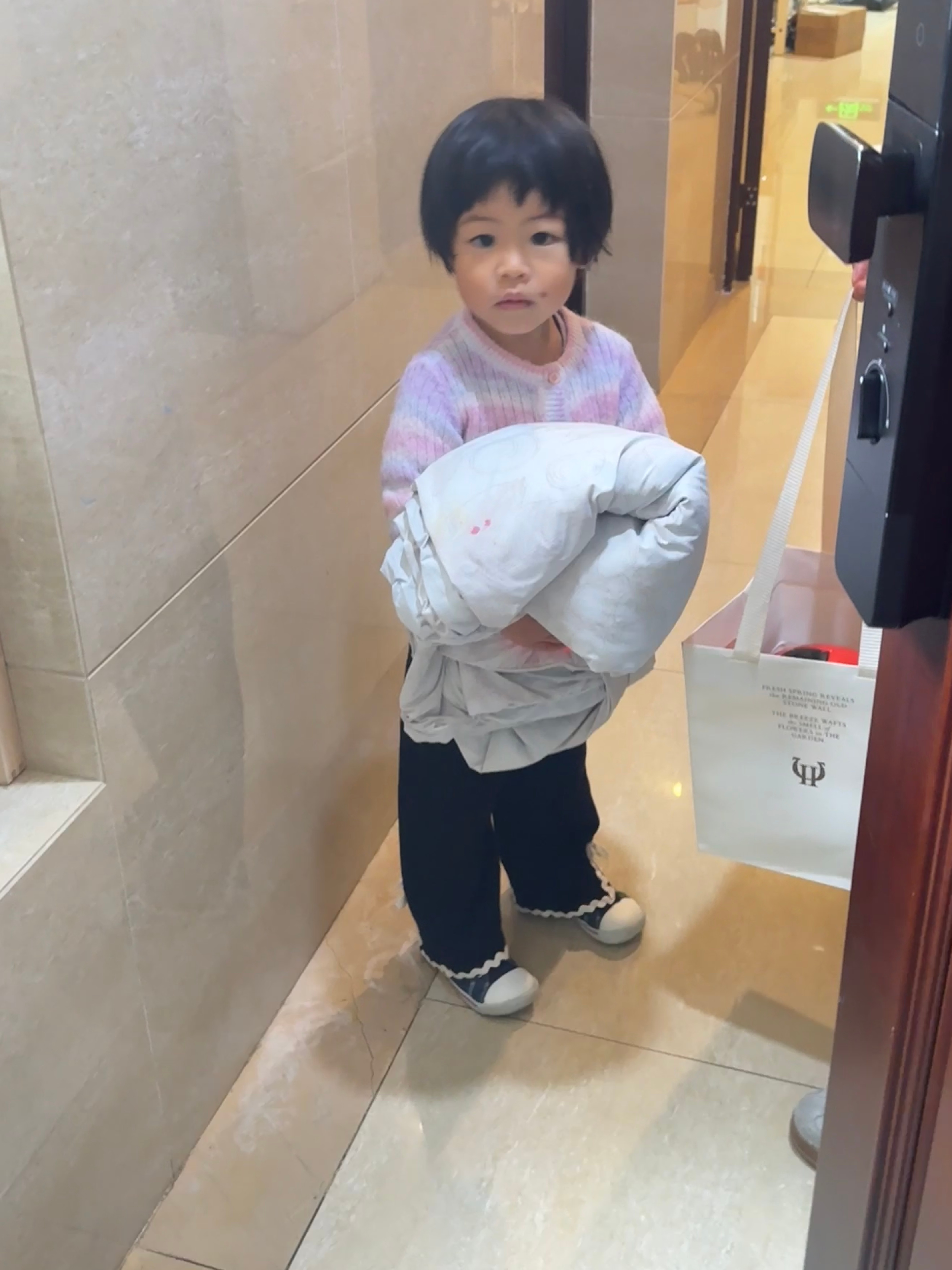 这两天压压要扫墓，旅蛙要飞权衡之下旅蛙送球宝和压压一起回老家了走的时候还怕球宝会