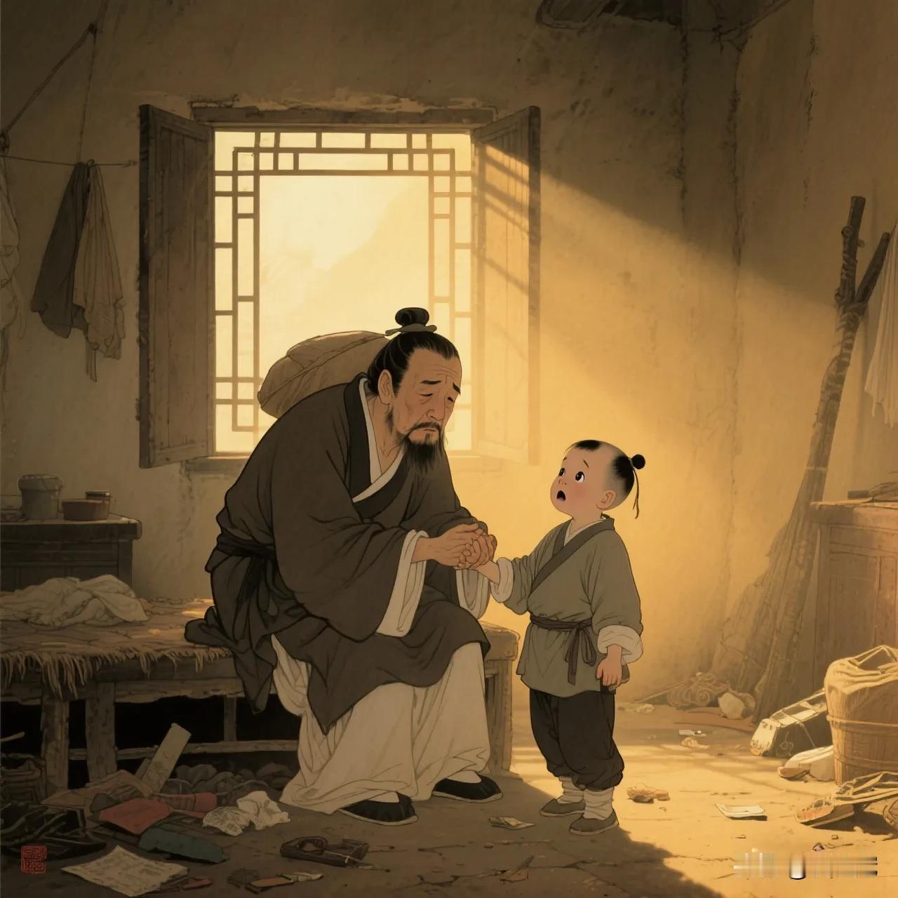 “道德判你死刑，哲学证你无罪”

《赵氏孤儿》中，当屠岸贾屠刀悬顶，要灭绝赵氏血