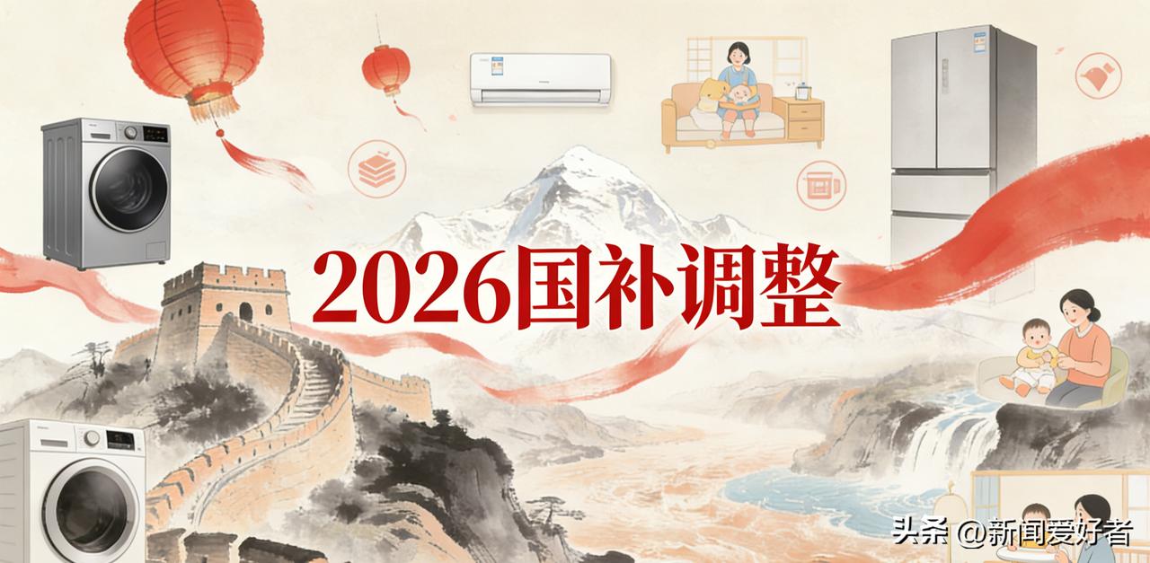 2026年国补调整定调！公众期待不止以旧换新，民生领域成焦点
 
财政部明确20