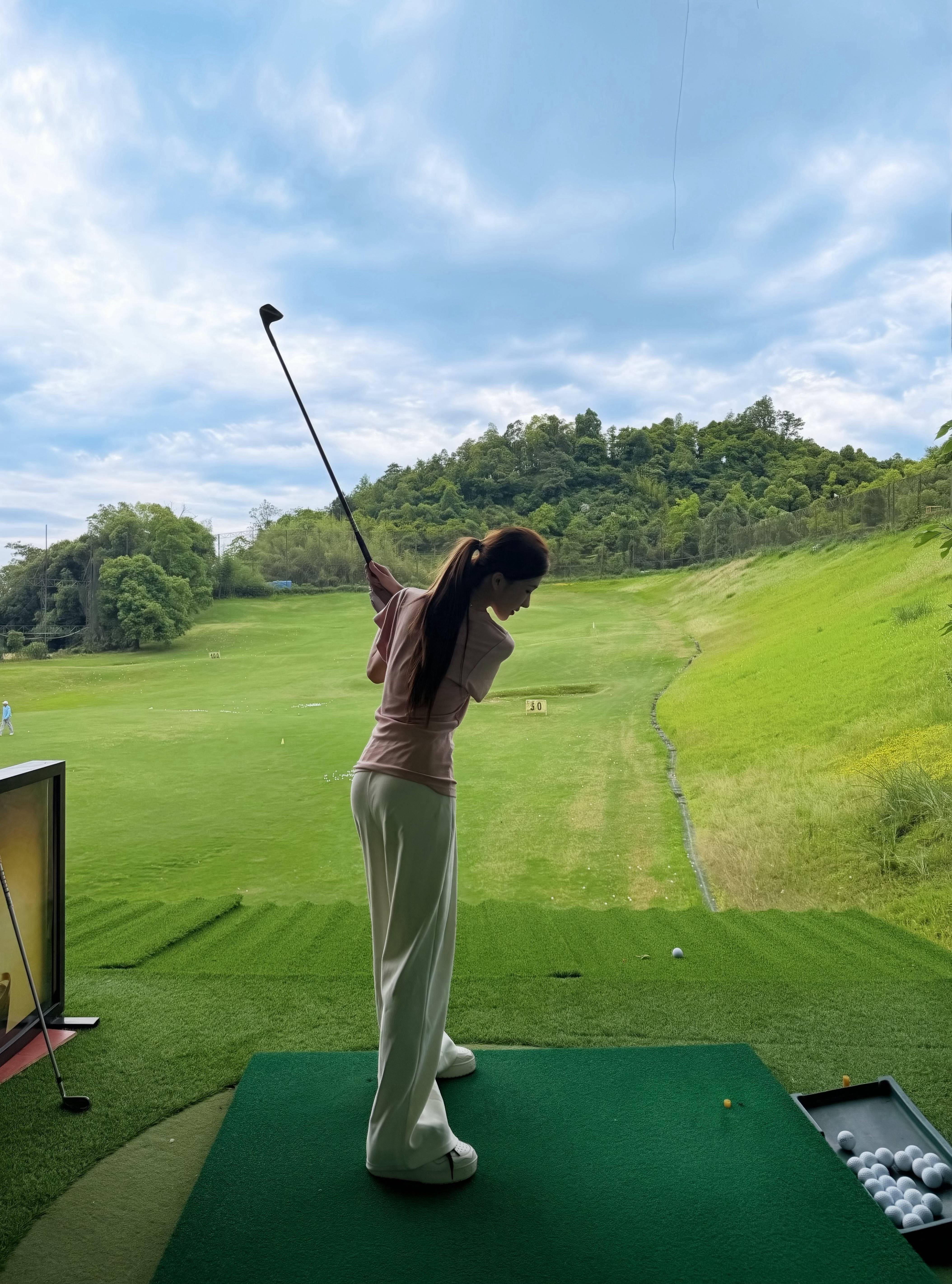 挥杆没有回头路，永远只看下一球⛳️🕳 