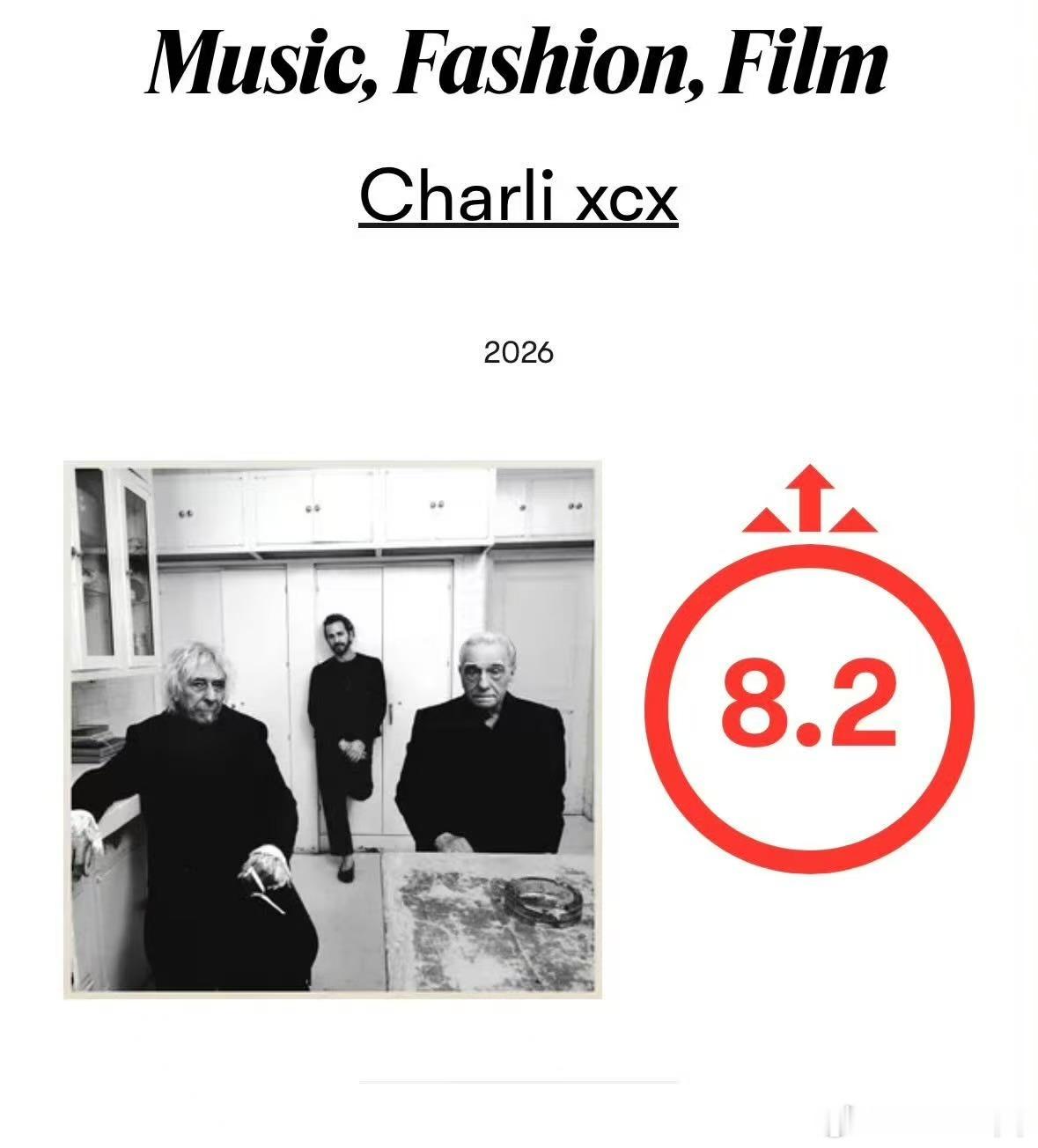 Charli XCX第七张录音室专辑《Music, Fashion, Film》