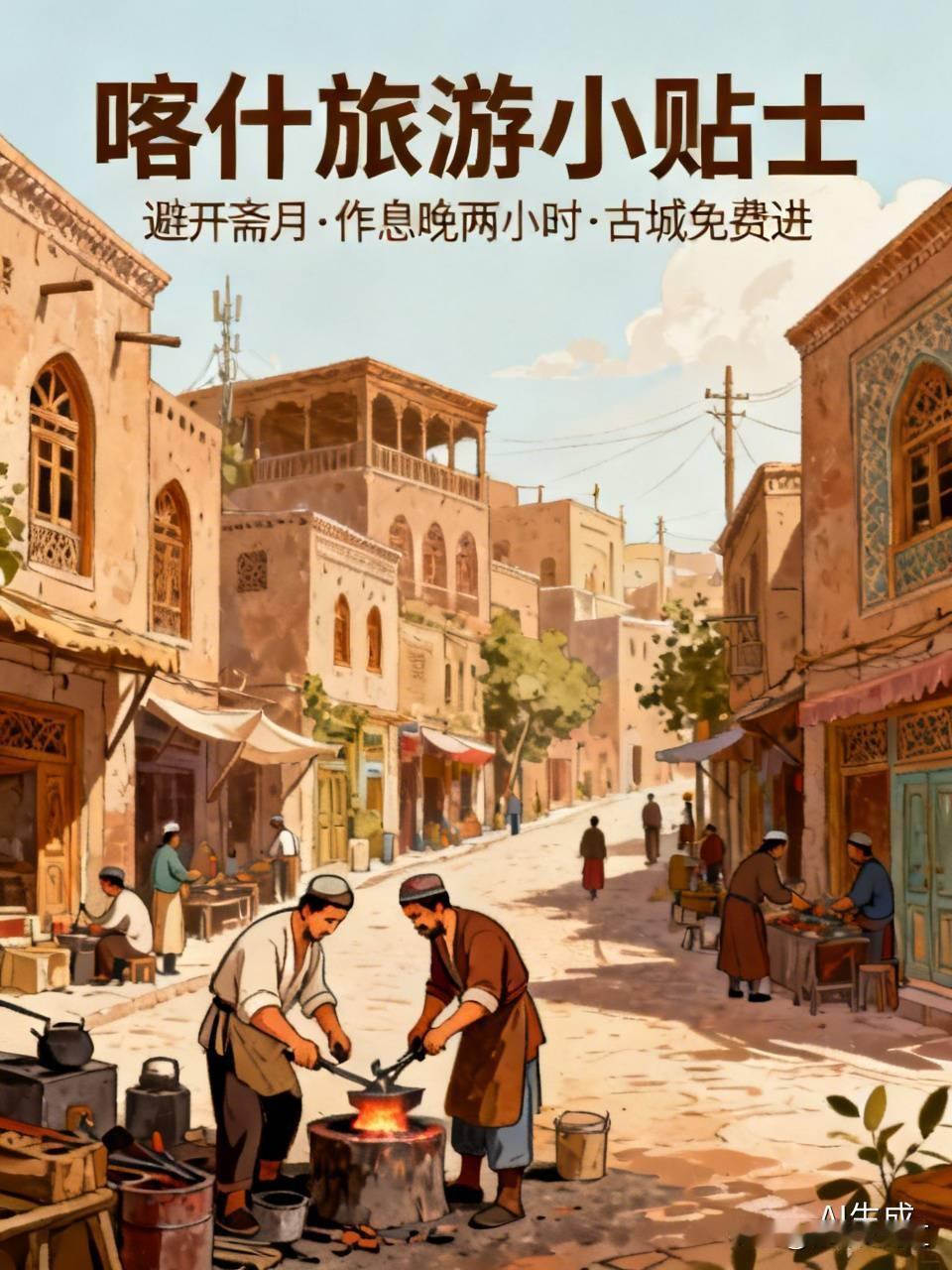 去喀什真的别赶斋月去，到时候大半餐厅歇业，连找个热乎的手抓饭都要绕三条街，纯纯给