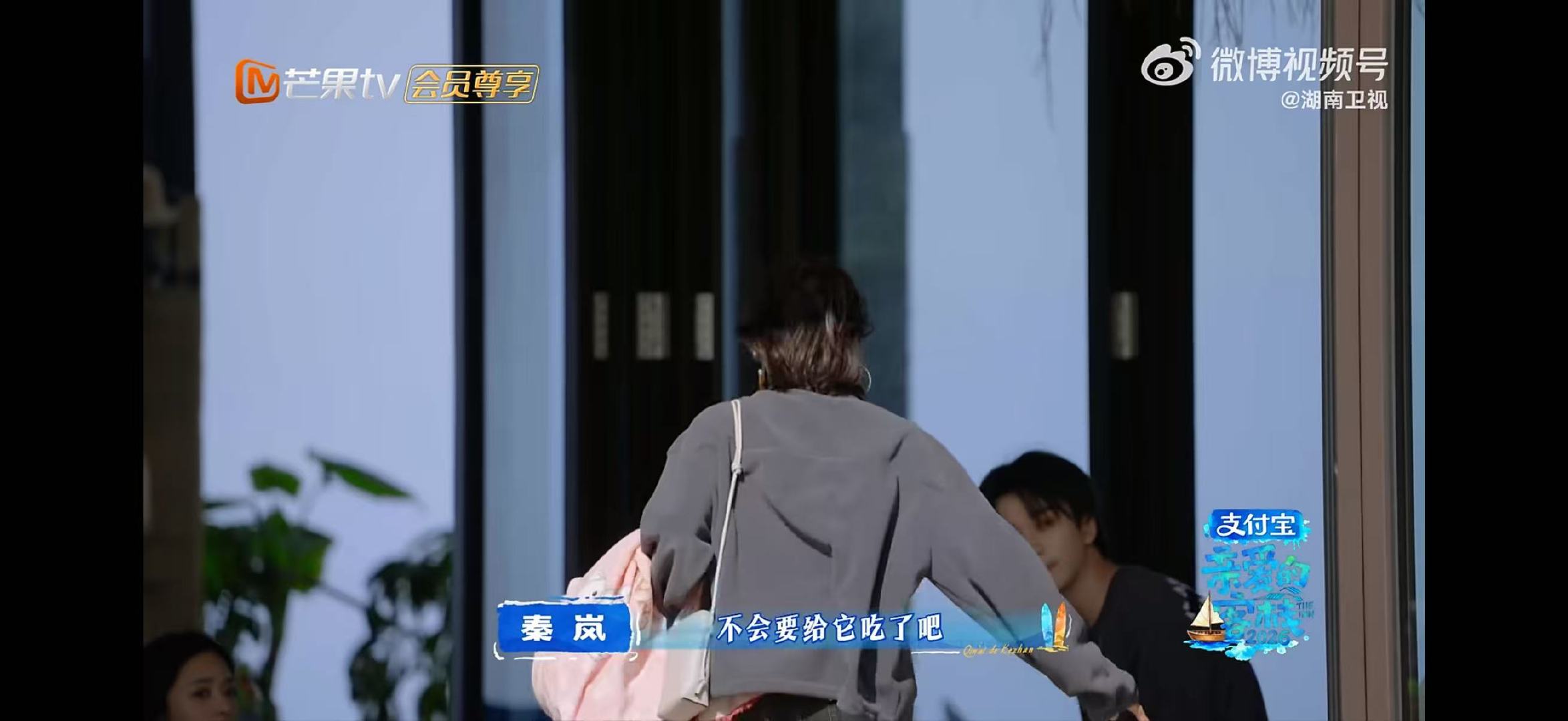 王鹤棣被羊遛了亲爱的客栈本以为是帅气救场，没想到王鹤棣被一只小羊狠狠拿捏，太好笑