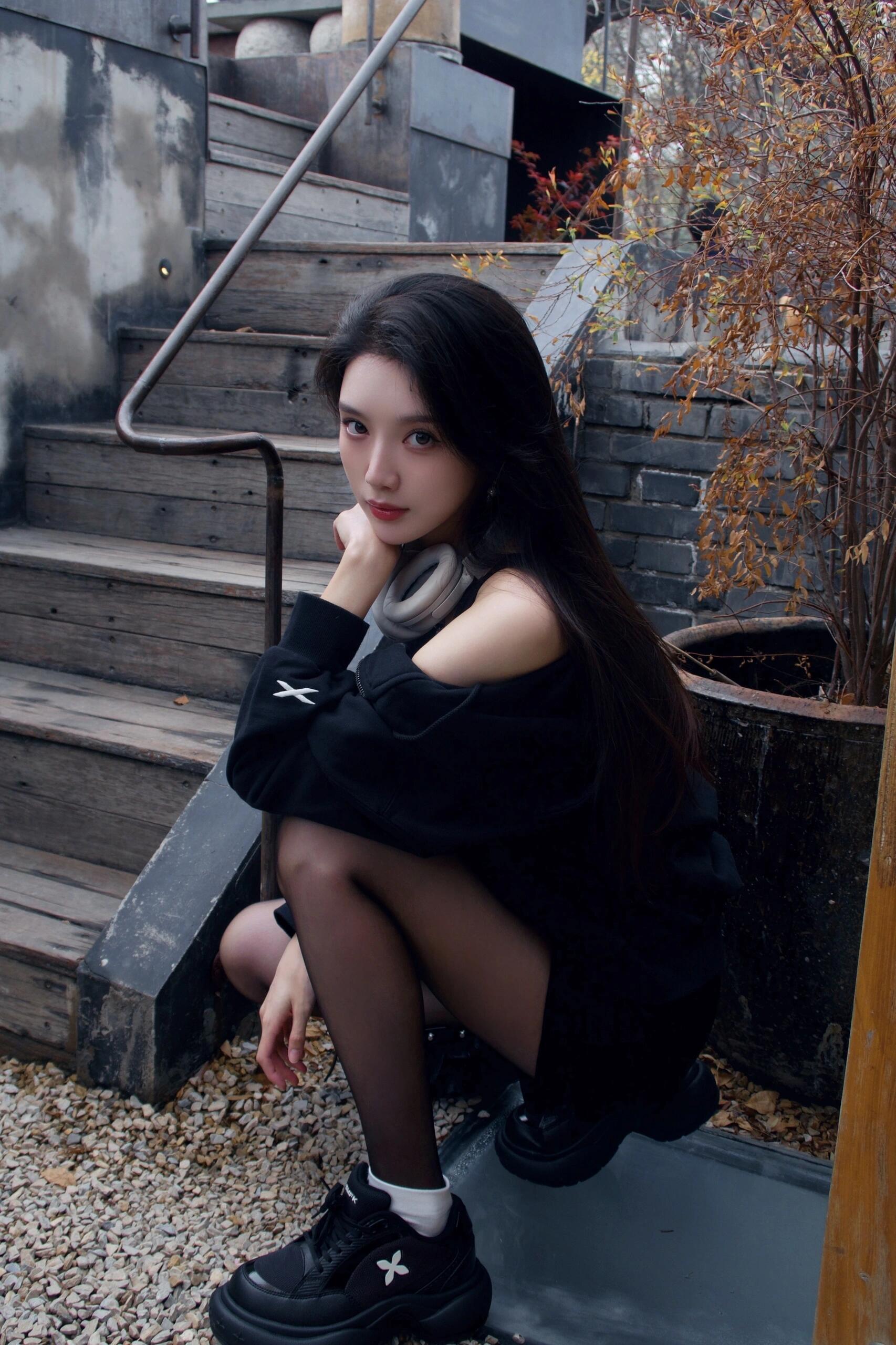 变美鬼点子 生活line 黑色系 ootdxiaoyu ​​​