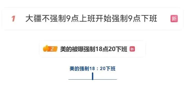 强制下班撕开了加班内卷文化的裂缝“强制下班”突然成为顶流热搜，喜大普奔。打工人终