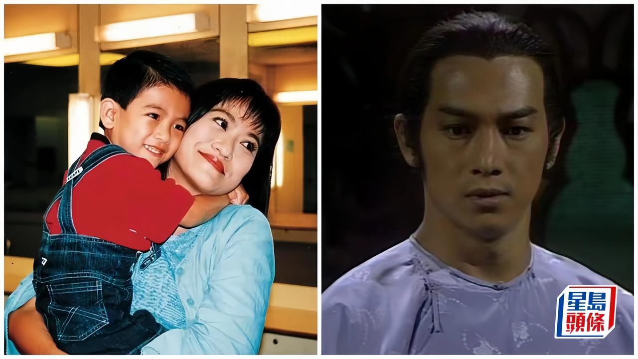 惠英红，这位金像奖影后竟还有如此高大英俊的侄子！28岁的他帅出天际，与明星妈妈相