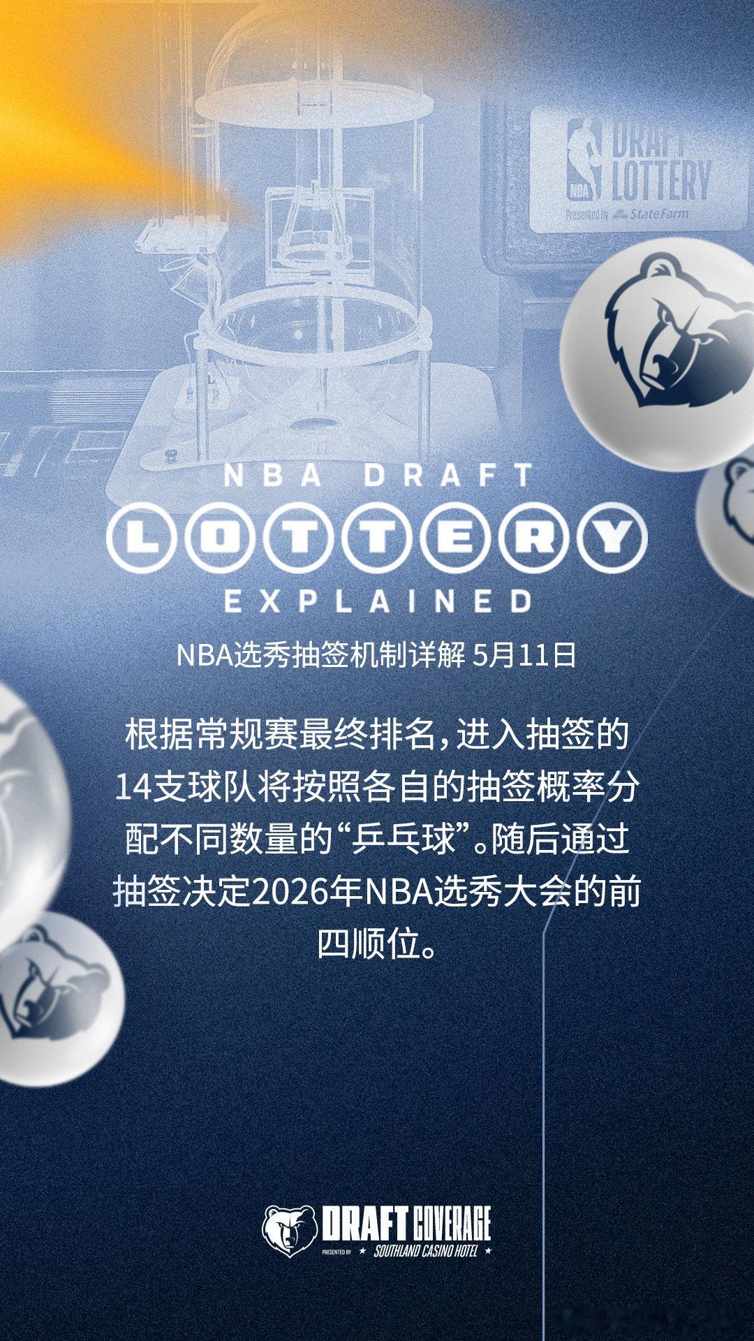 北京时间5月11凌晨请大家转发留言为灰熊乐透抽签添加好运 🎱🙏📿  cr：