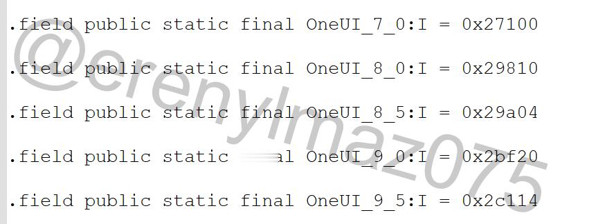 发烧友在代码中发现了One UI 9.5，Galaxy S27系列的 
