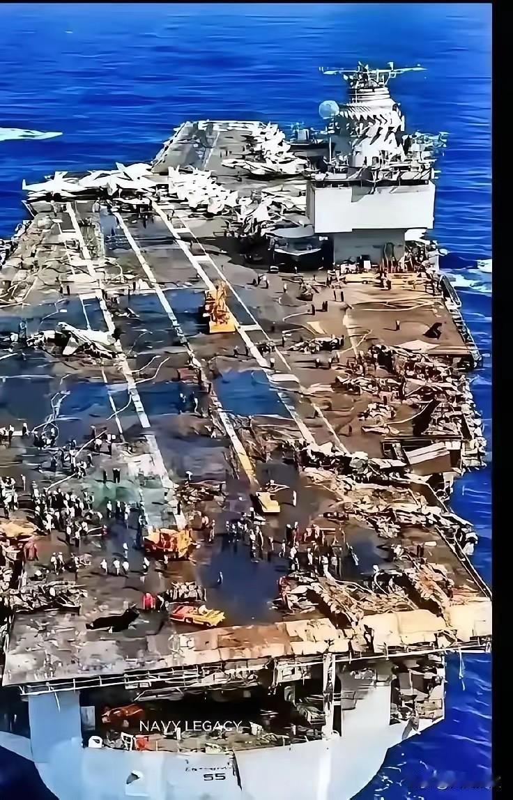 3月17号消息，在中东晃悠的美军“福特”号航母船员接到通知，说他们的活儿很可能要