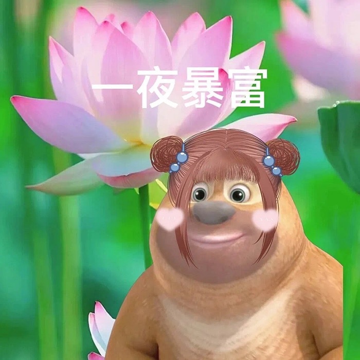 治愈系可爱呆萌卡通壁纸头像🐻熊二头像|熊出没|头像安利｜卡通手绘｜软萌头像｜审