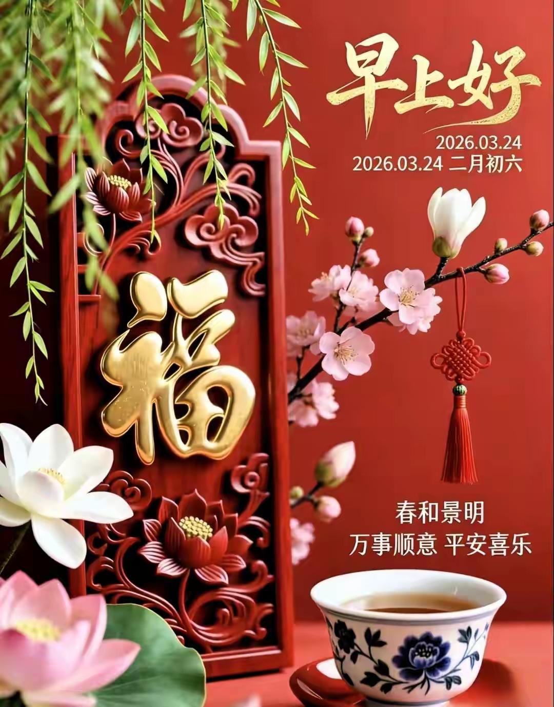 二月初六[玫瑰][福]早上好[招财进宝][大笑]
人生没有最好的年龄，只有最好的