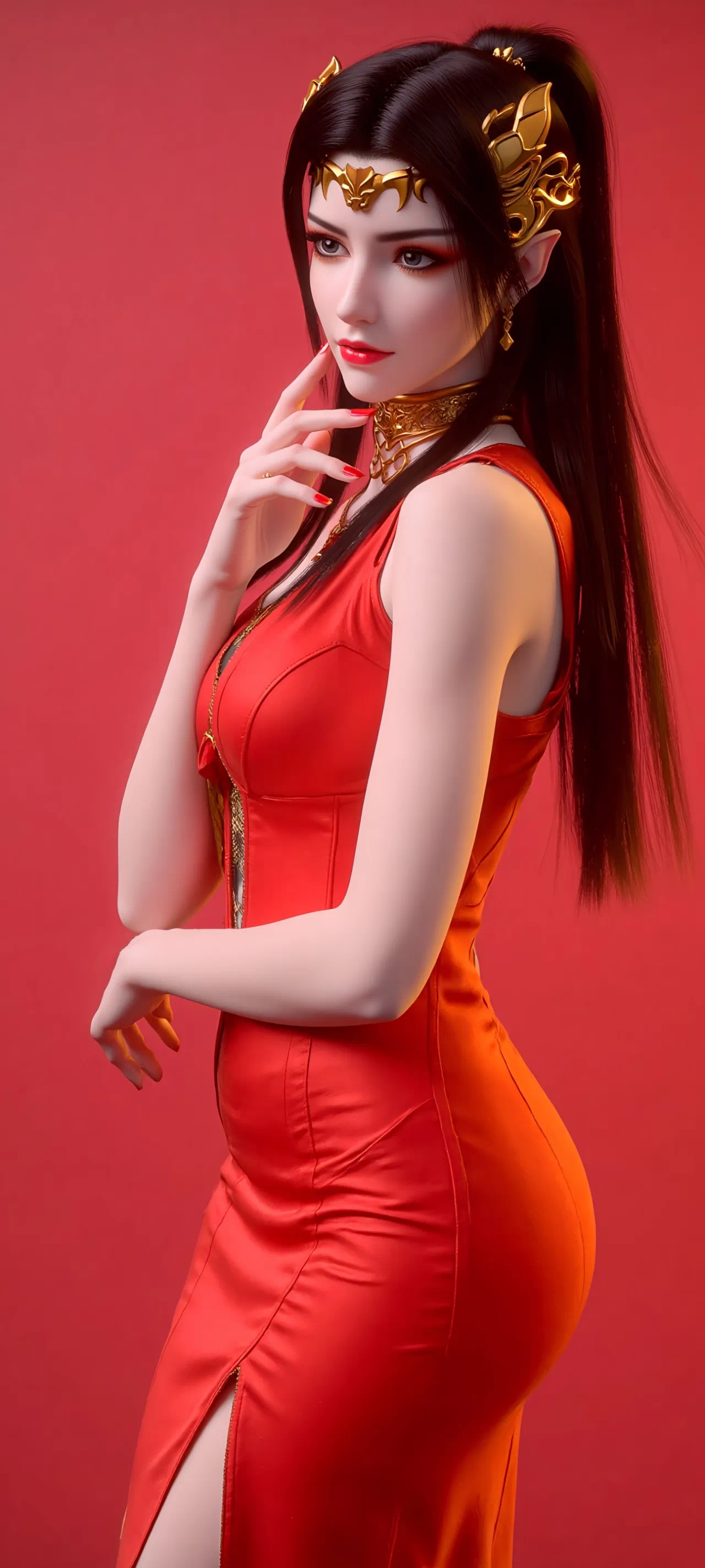 斗破苍穹国漫动漫星域[超话]        美杜莎女王【精美壁纸】       