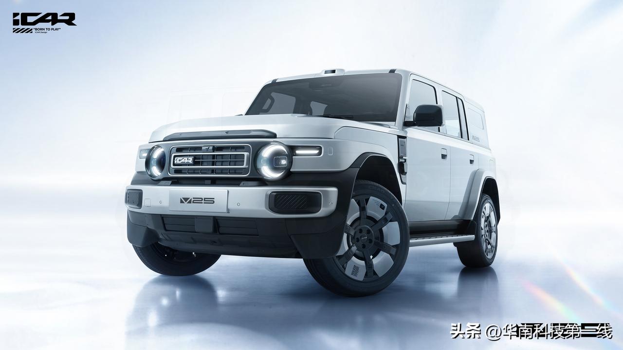 iCAR V25完成工信部公示，轻旗舰SUV官图首发
完美iCARV25工信部公