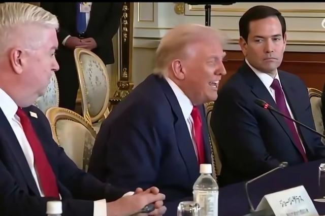 哎哟我去，特朗普又开始他的表演了！这位前总统最近又对着日本首相使劲儿夸：“咱俩可