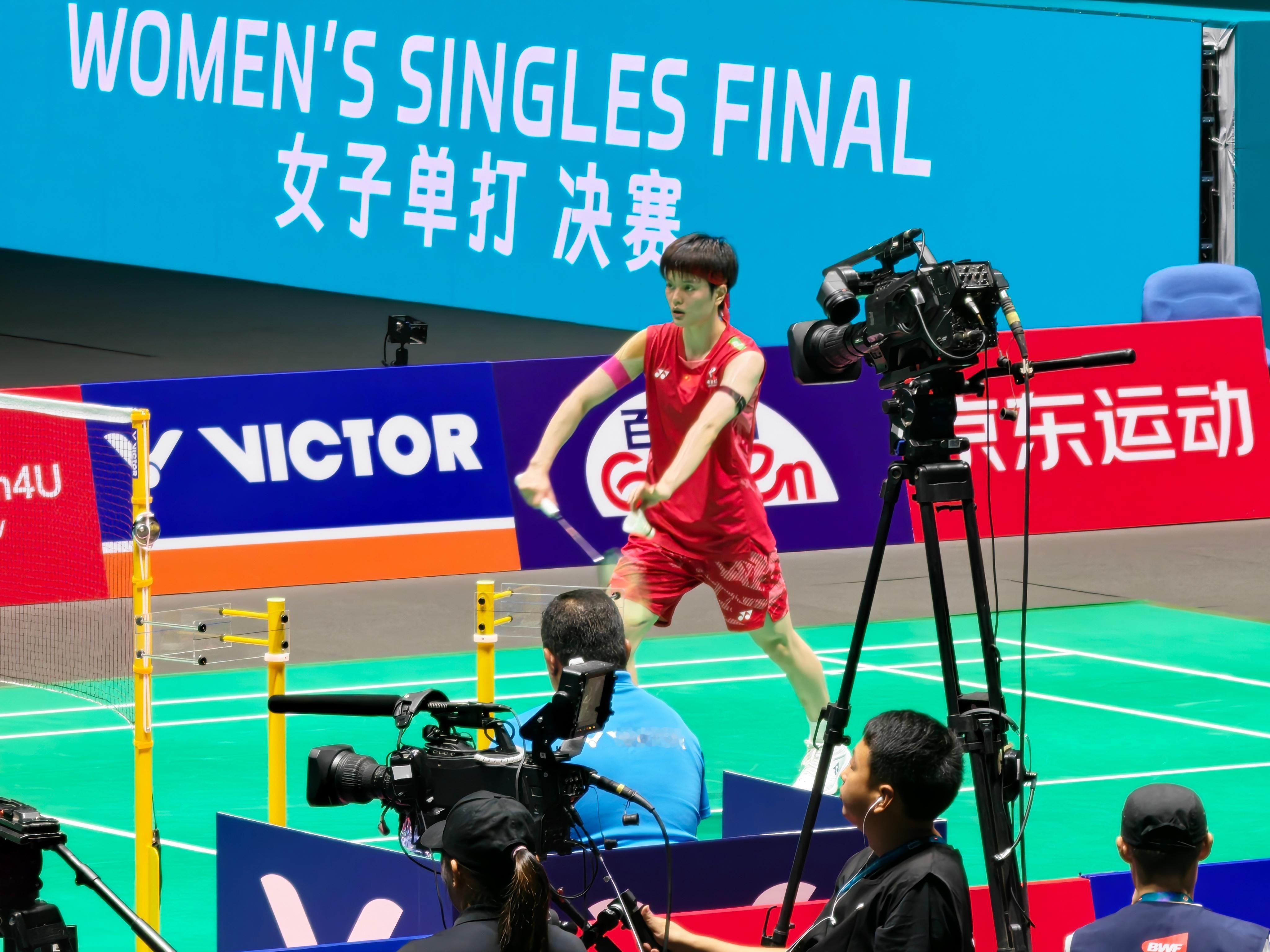 王祉怡夺赛季第二冠女单决赛：王祉怡🇨🇳 21-8、21-13 🇨🇳韩悦 