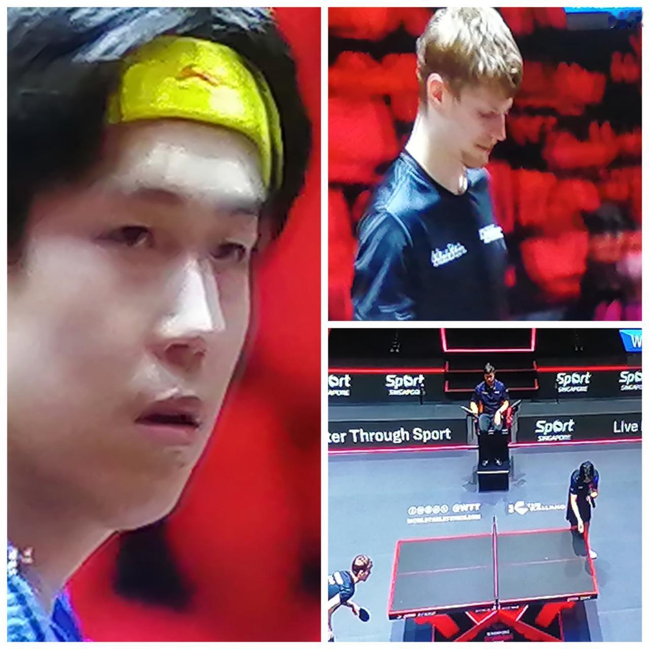 林德肠子都悔青了！可以说是他亲手把王楚钦送进八强。

这场比赛，王楚钦始终处于被