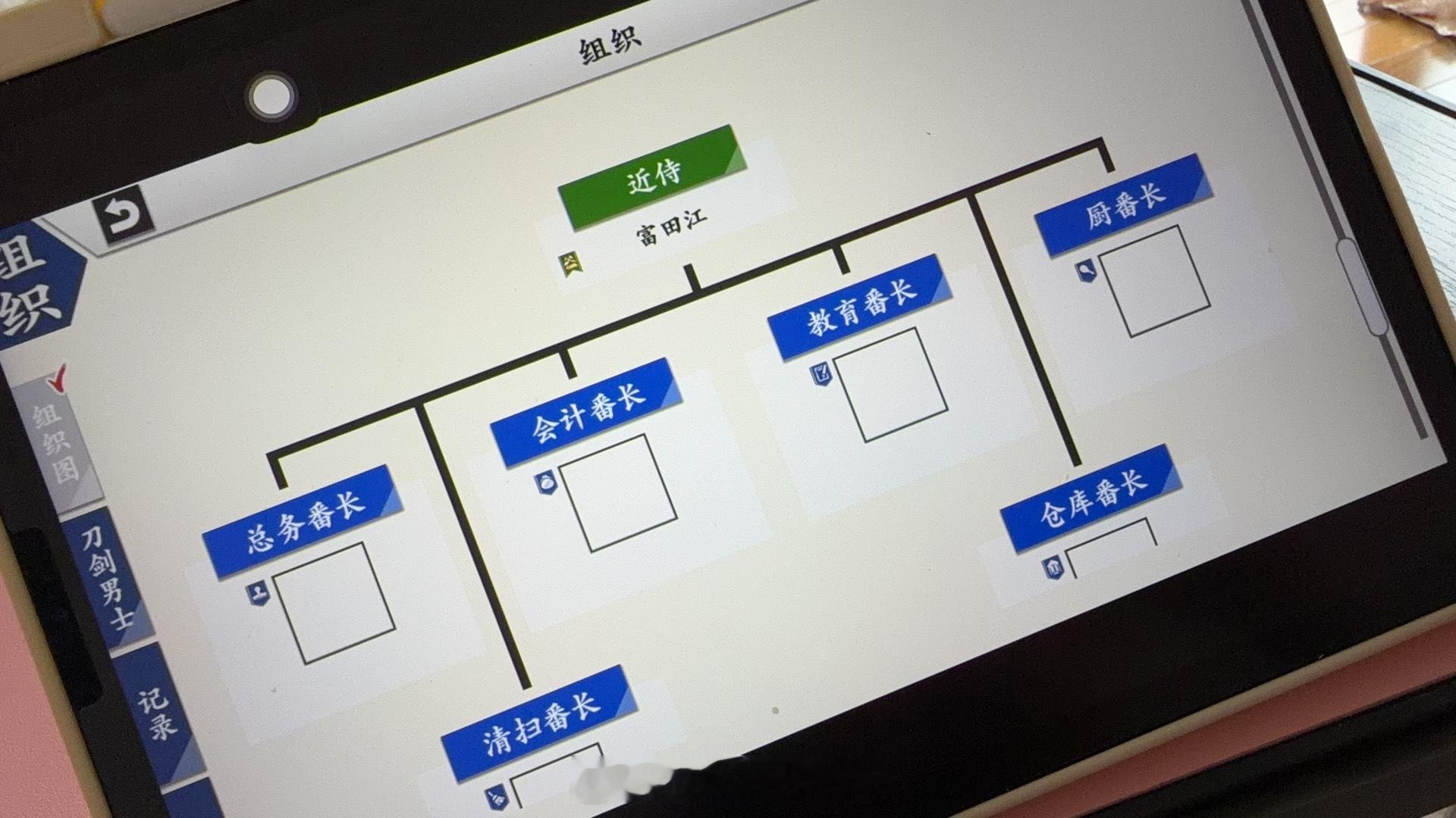 本丸大瓶颈数年之为什么近侍不可以往下兼任，富田江为什么不能当管家当账房当老师！ 
