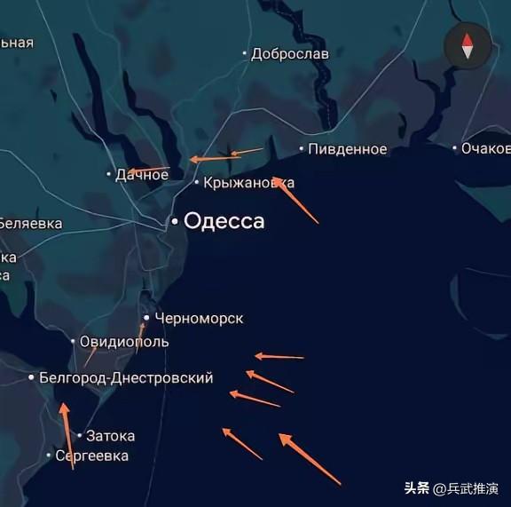 昨夜今晨，乌克兰敖德萨州重要的港口城市切尔诺莫斯克再次发生爆炸

爆炸声一整晚没