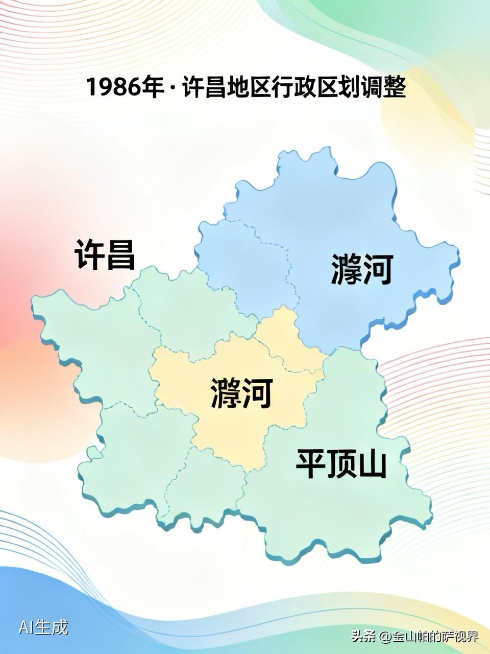 你知道吗？河南许昌、漯河、平顶山，1986年"三分天下"：一场改变三座城市命运的