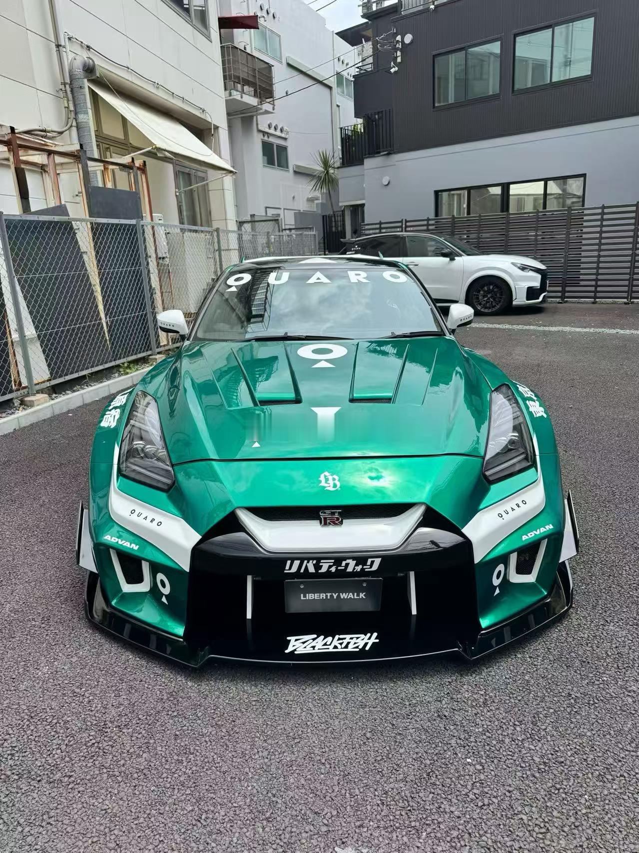去日本可以蹭车了好帅啊日产 GT-R战神