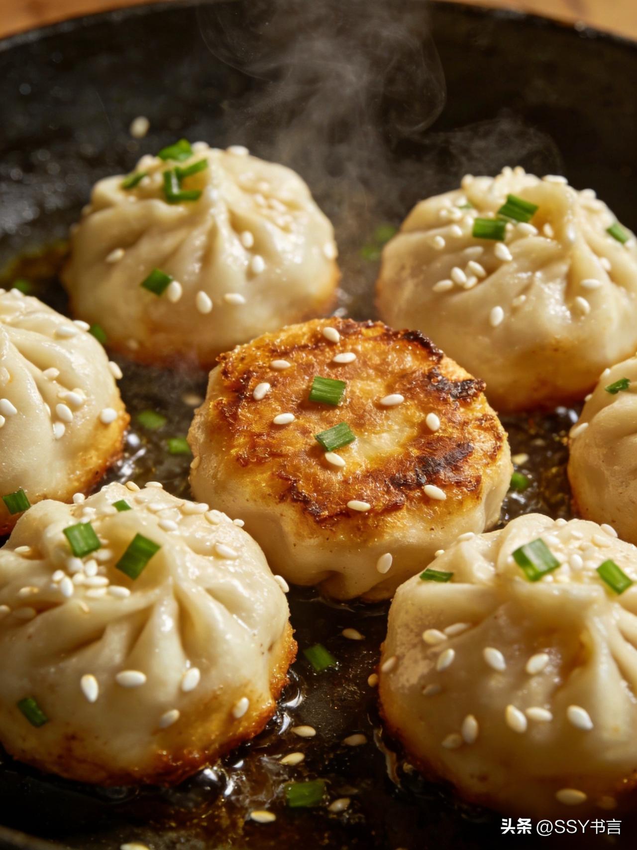 《生煎包vs小笼包：苏州人的早餐选择题》

苏州人的早餐，总在生煎包和小笼包之间