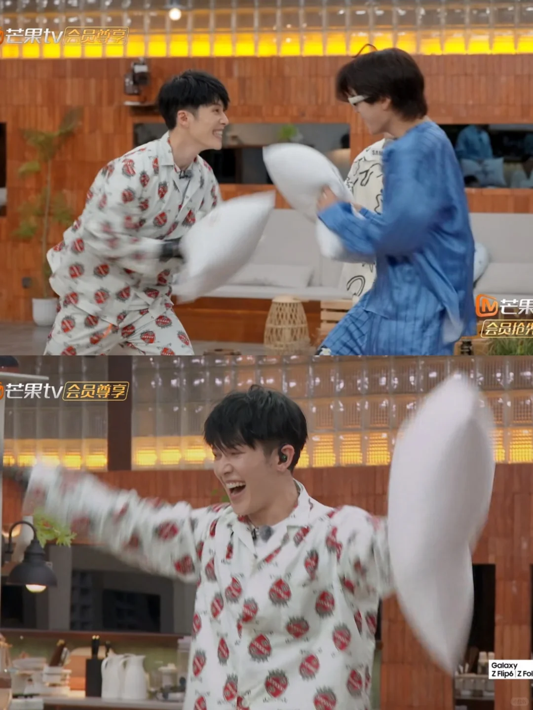 穿睡衣的雅，玩的好开心好开心