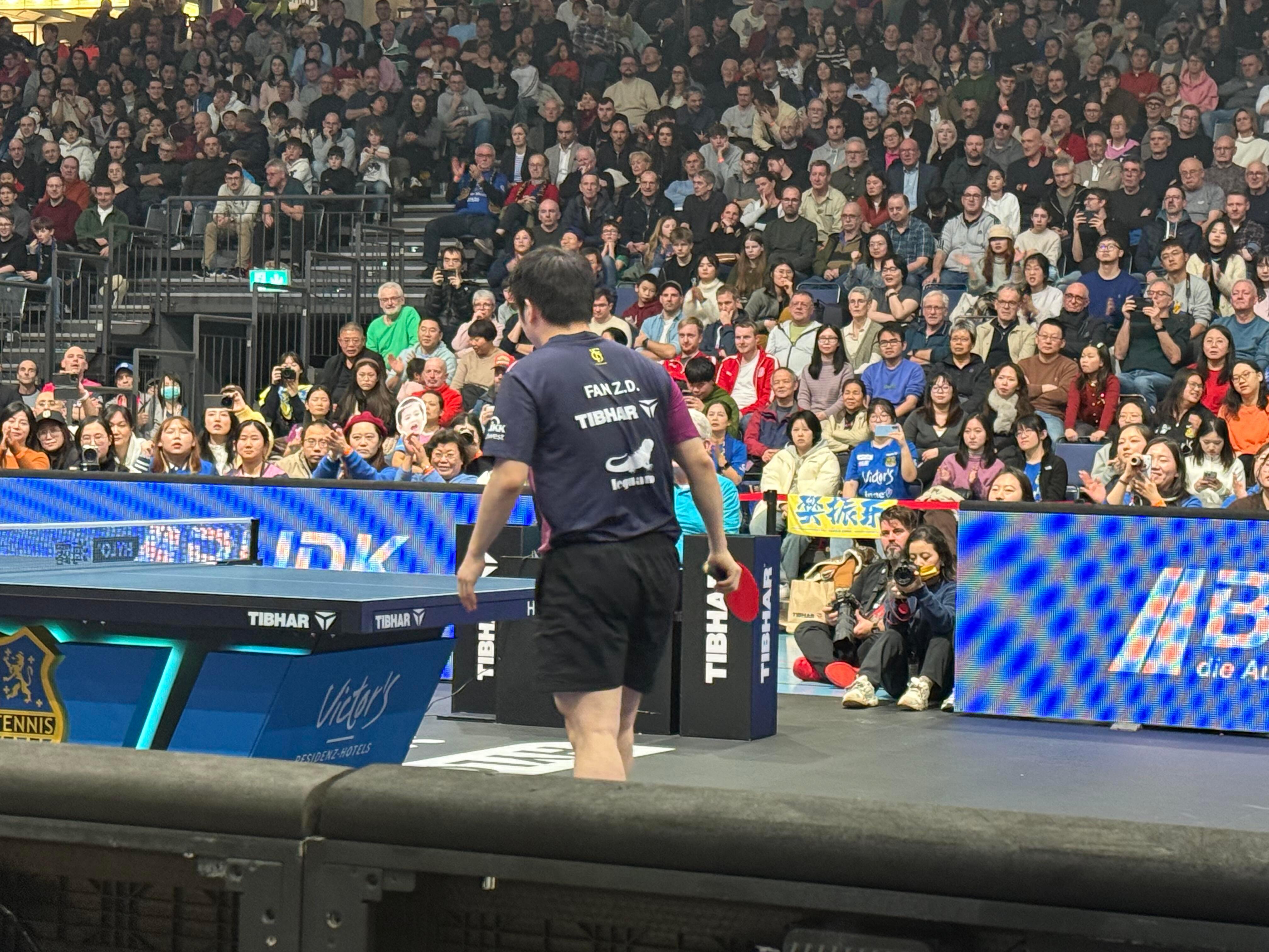 大家都拥有樊振东系列。乒乓赛场群像的魅力。 