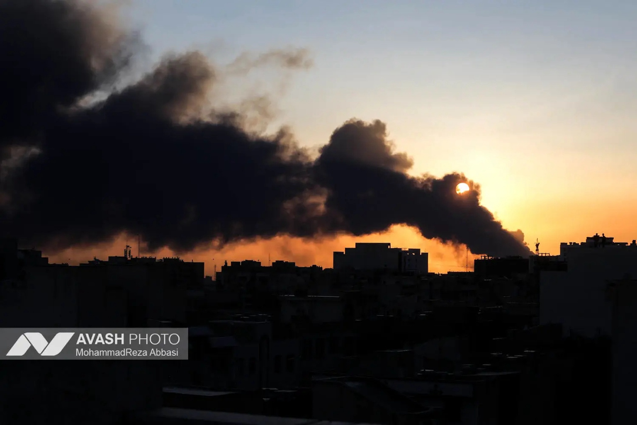 2026年伊朗战争-受到轰炸的德黑兰 