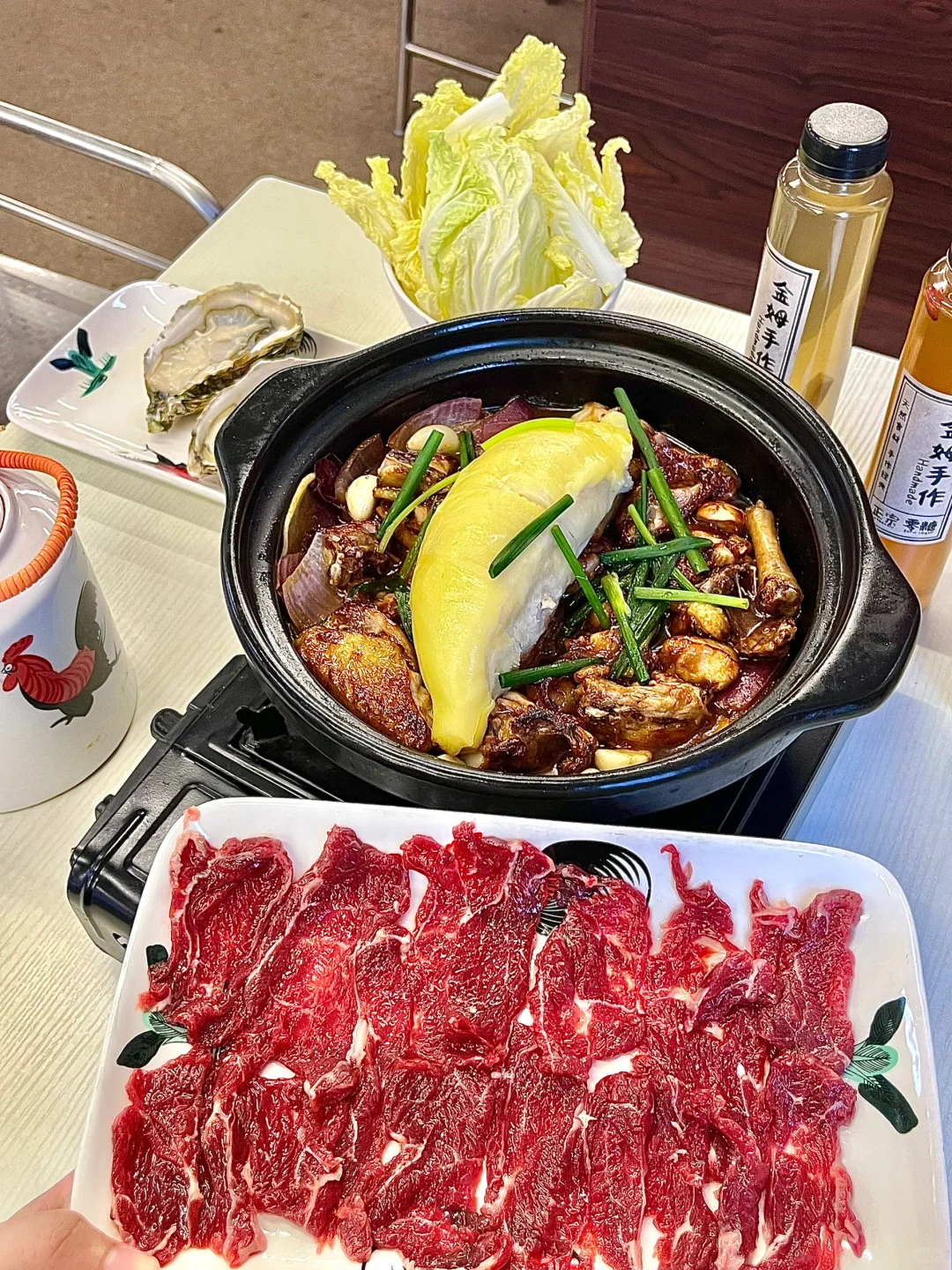中山：）打工人的干饭日常（25/100）榴莲鸡