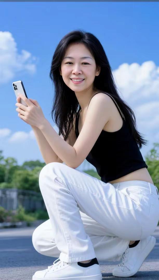 你和什么人相处。AI清新自拍