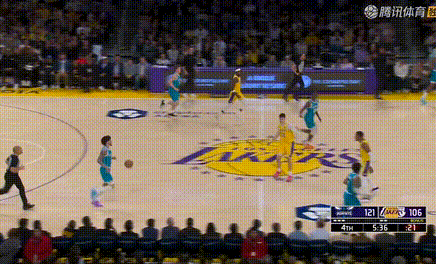 迈尔斯-布里奇斯：三分5中5黄蜂vs湖人