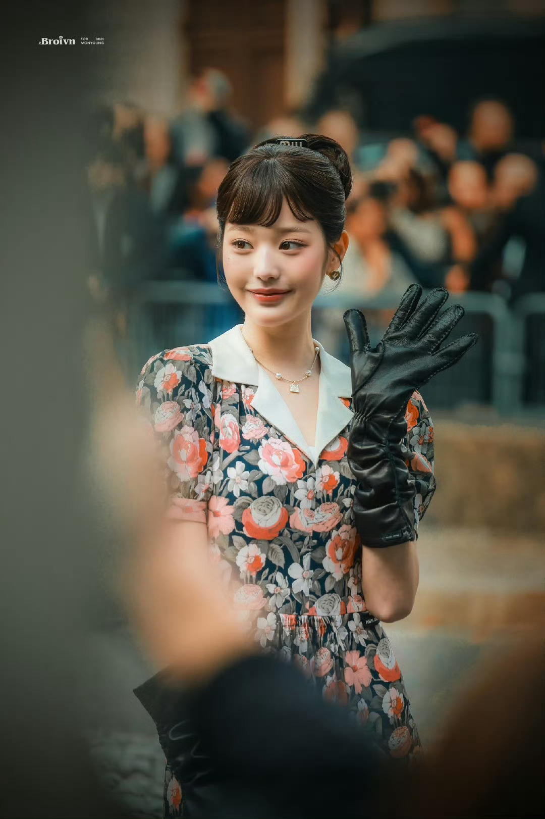 #张元英[超话]##张元英##张元英赫本风#小圆这个造型很Miumiu公主很美呢
