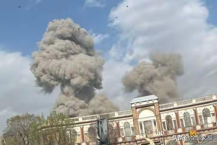 伊朗向美军基地发射的导弹是不是“硬核”弹？从爆炸后腾空而起的蘑菇云来看，此炸弹威