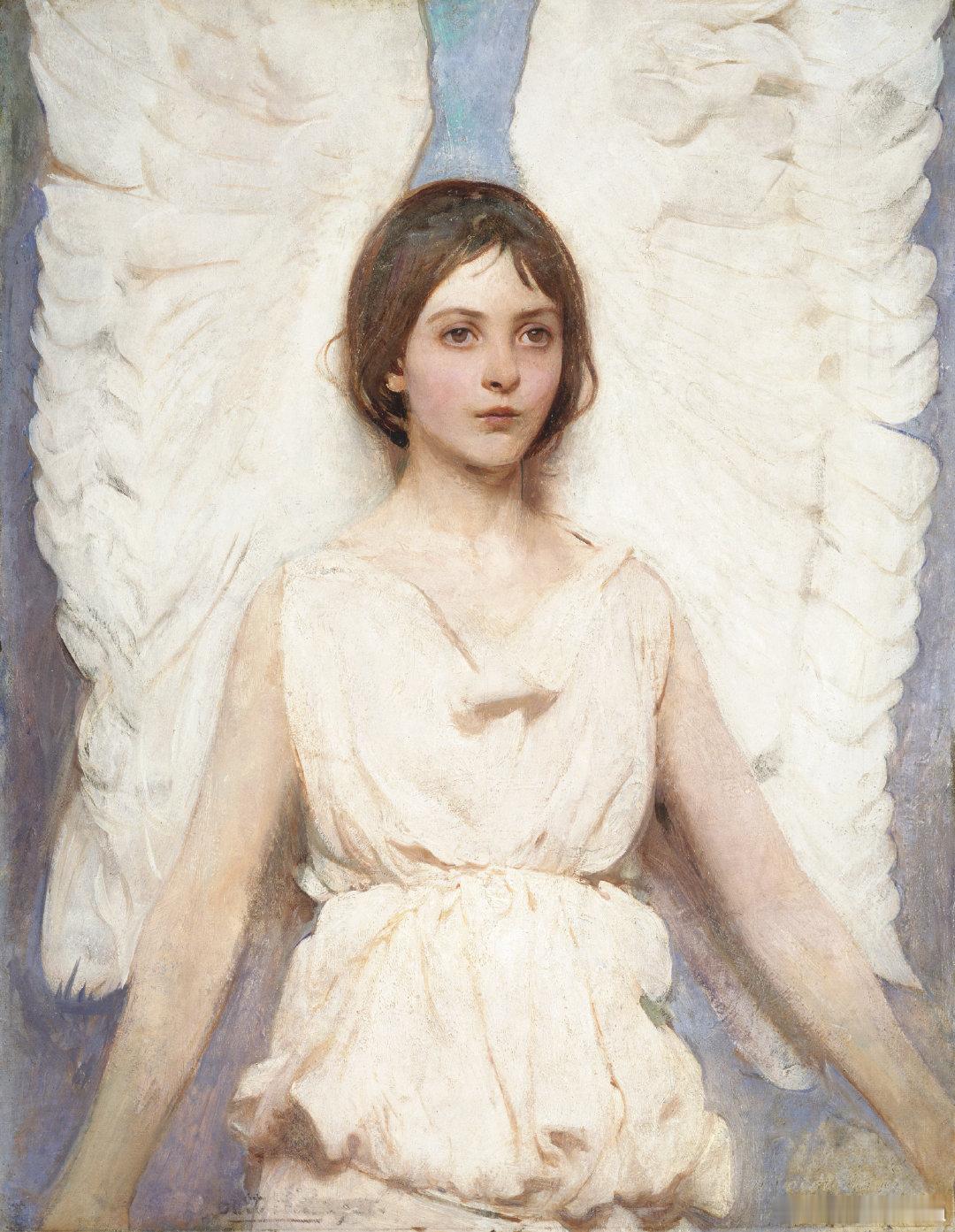 #西洋历史文化鱼缸[超话]# 美国画家Abbott Handerson Thay