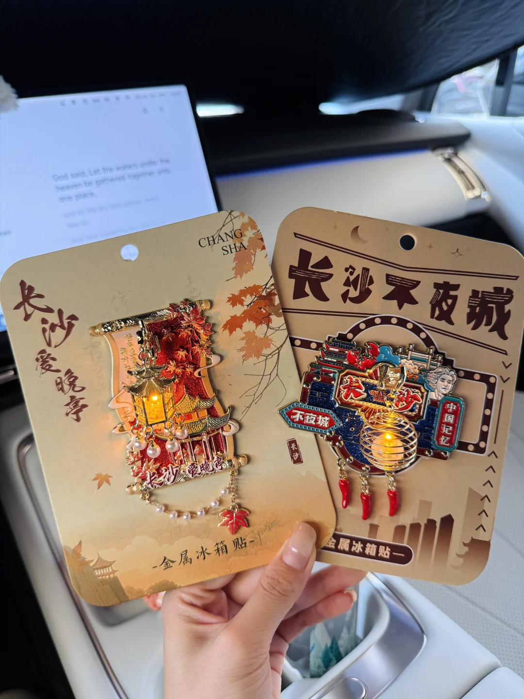连夜开车去长沙就为了买这套冰箱贴!!
