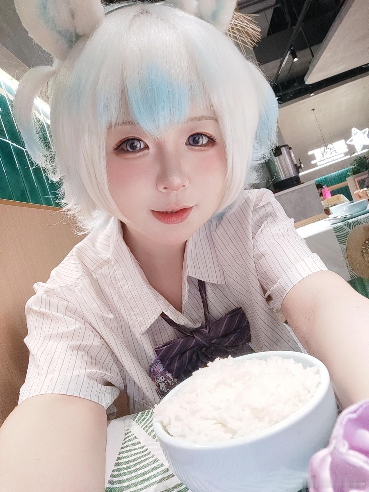 白米饭！！！  🍚 