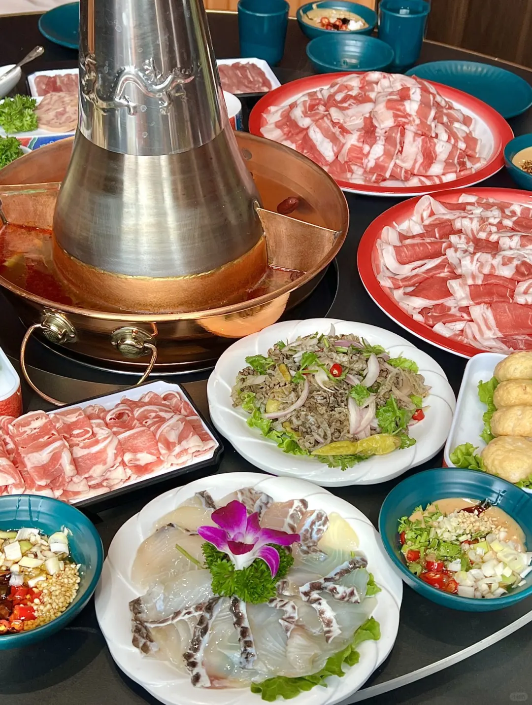 城阳终于有这种真正好吃的铜锅涮肉了！