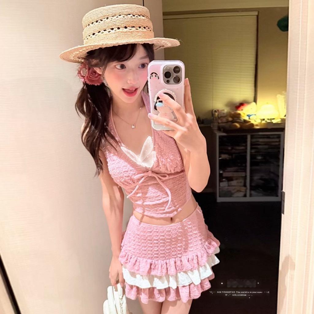 泳装 泳衣 比基尼泳装 泳衣推荐显瘦遮肉 温泉泳衣