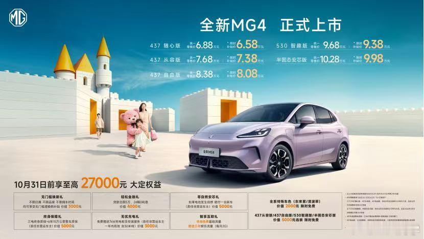 有技术积累的，就是不怕卷。别人家的半固态纸上谈兵，上汽MG半固态板上钉钉，定价1