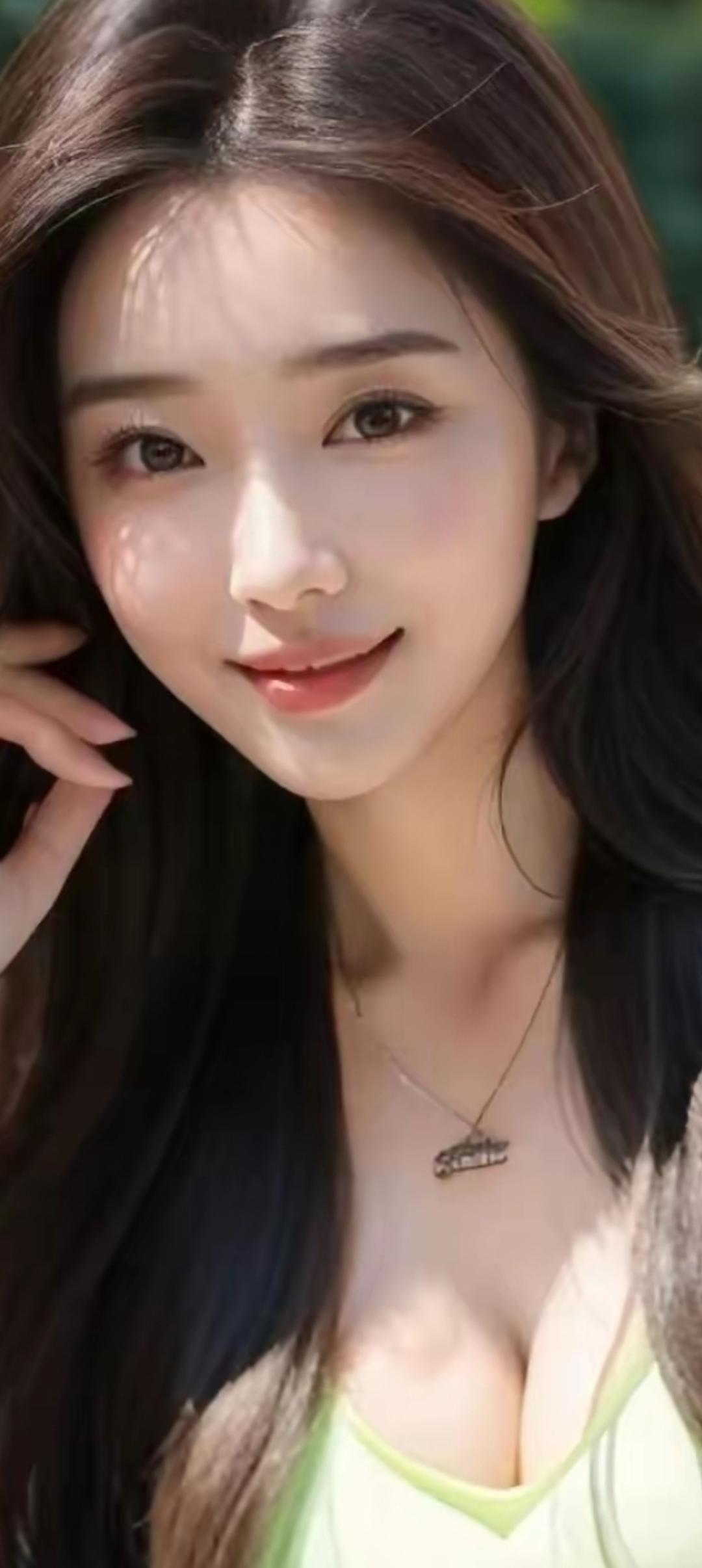 阳光下的甜美笑容，清新自然的少女气息。🌞💖
