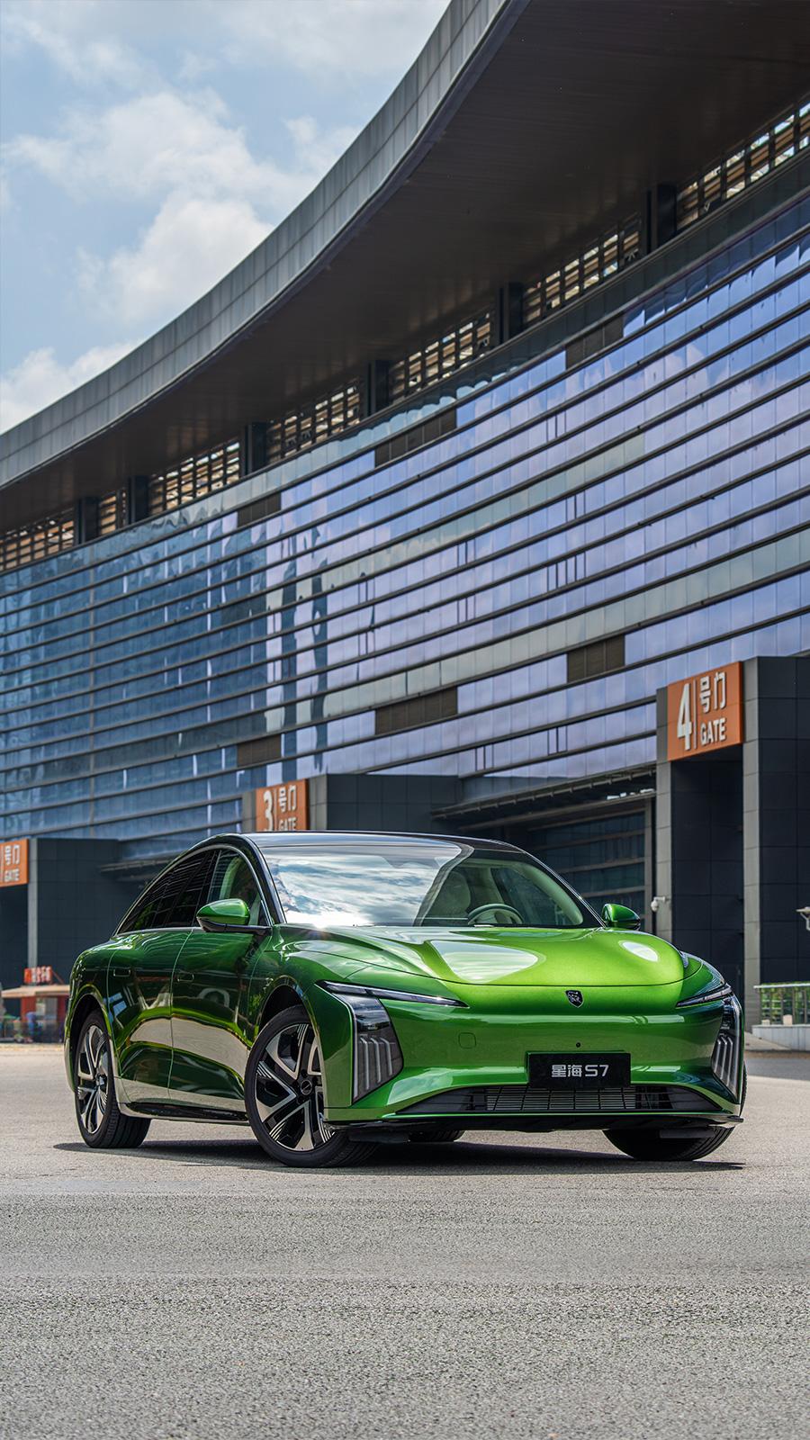 用破风曲线，重新定义美学秩序
星海S7以0.191Cd超低风阻塑形，将空气动力学